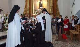 Celebración Profesión Temporal Carmelita