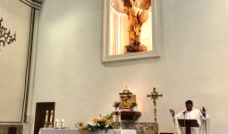 Eucaristía en honor a San Miguel