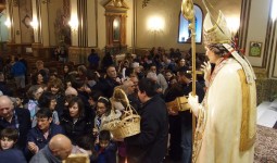 Eucaristía Fiesta de San Blas y Campaña Manos Unidas