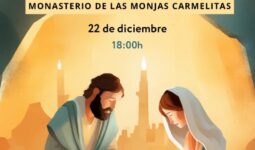 Llegada de la Luz de Belén al Convento de las Monjas Carmelitas